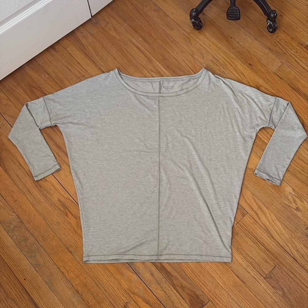 Athleta Long Sleeve Scoop Neck Tunic/Size M